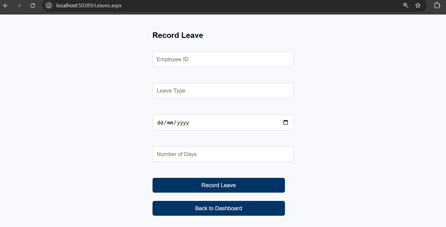 Login Demo